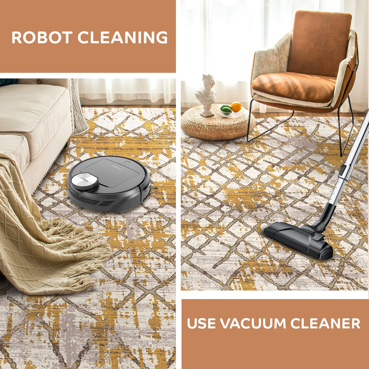 Modern Vizon Rug - Art World Gallery