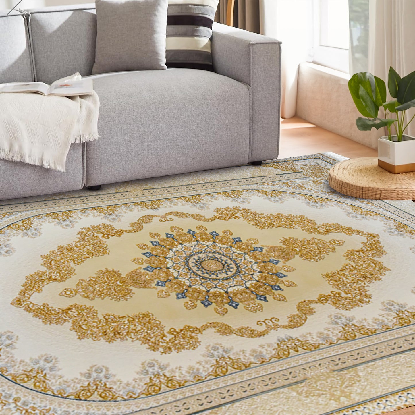 Karen White – Classic First Class Iranian Rug - Art World Gallery