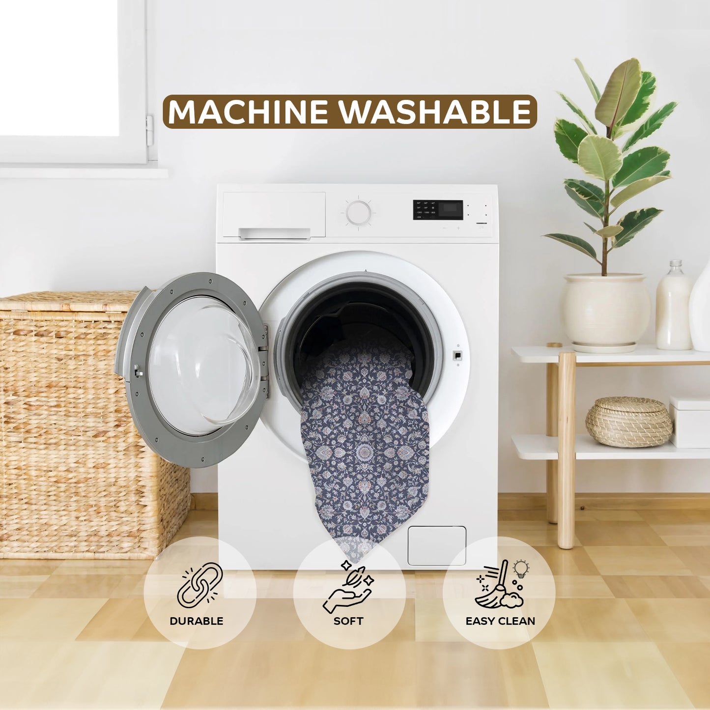 Atlantis Rug – Classic Iranian Elegance in Gray & Cream - Art World Gallery