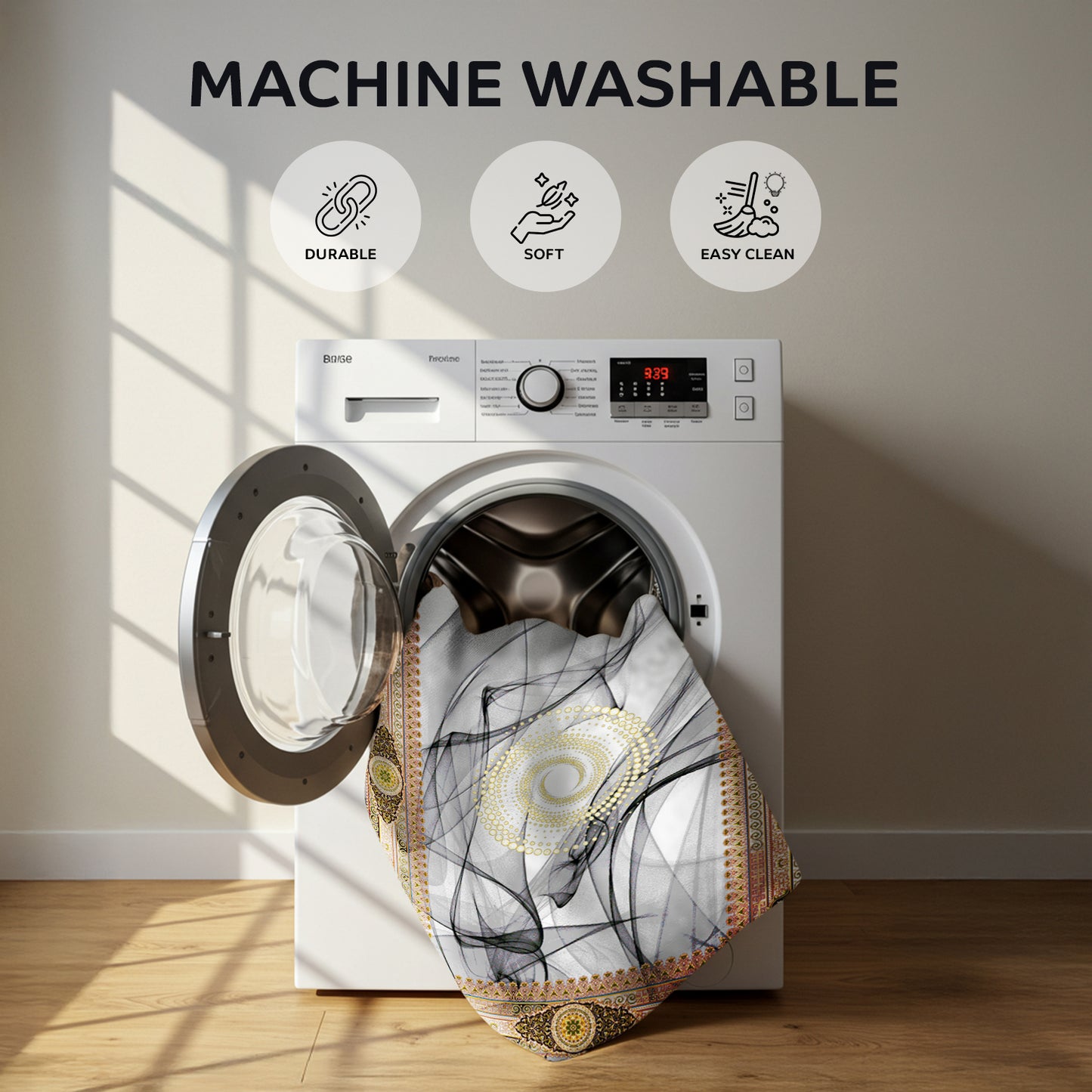 Luxury Persian Rug – Classic Gray & Brown - Art World Gallery -