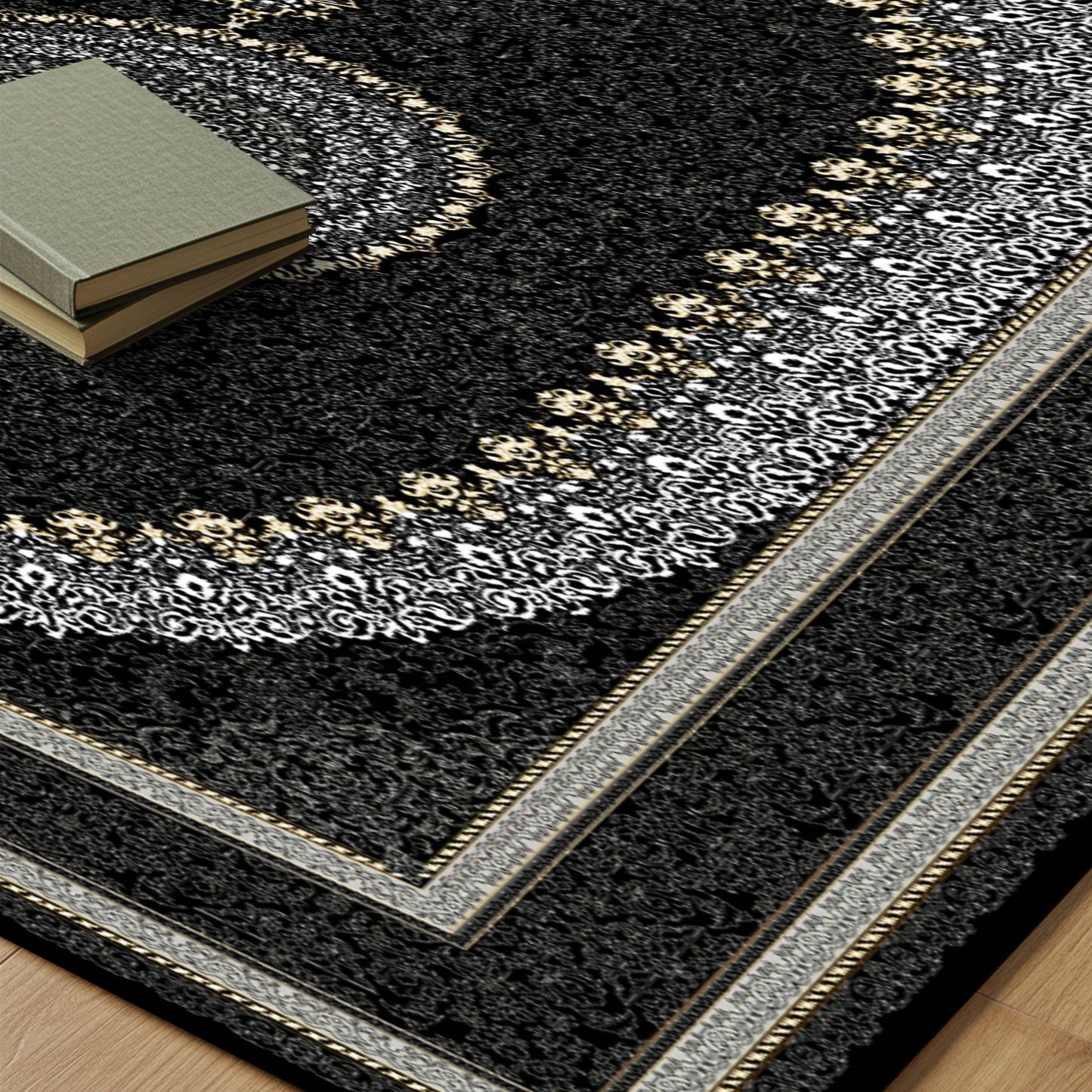 Luxury Persian Rug – Classic Navy - Art World Gallery -