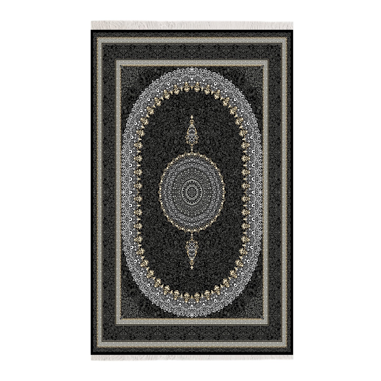 Luxury Persian Rug – Classic Navy - Art World Gallery -
