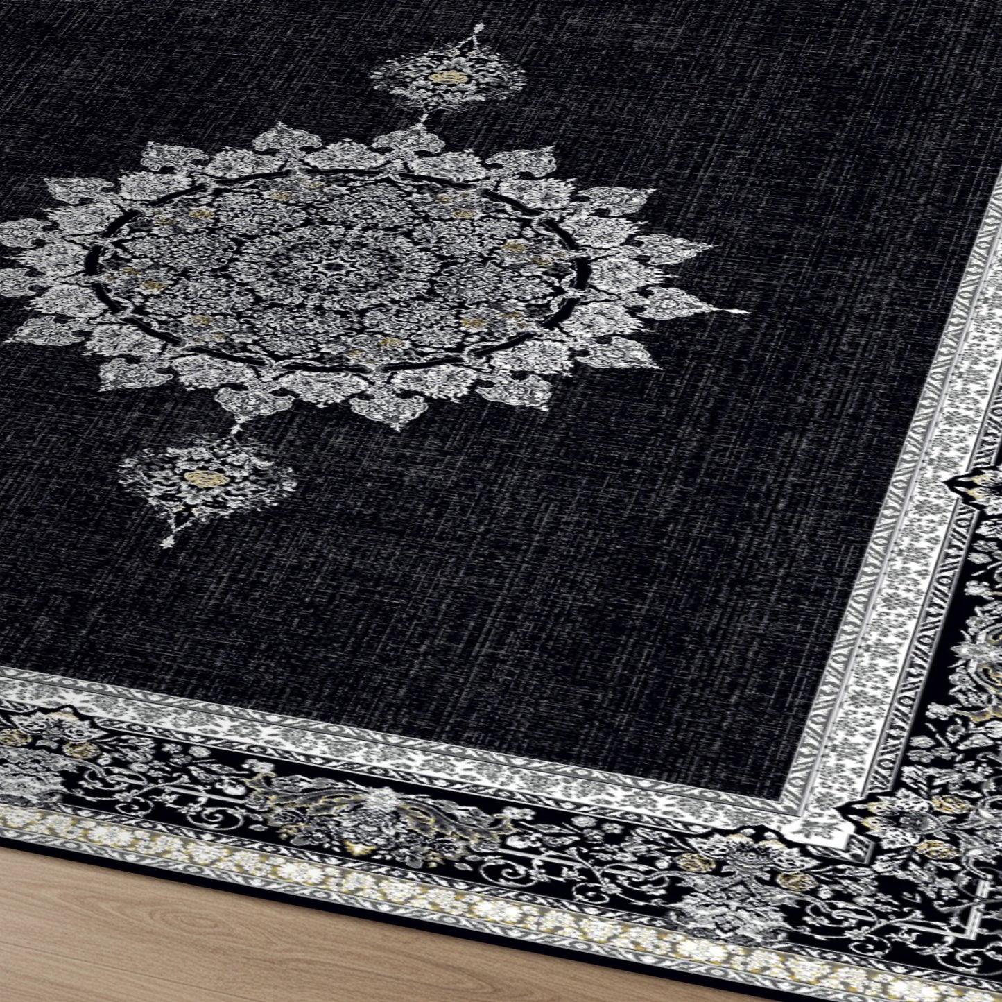 Luxury Persian Rug – Classic Navy - Art World Gallery -