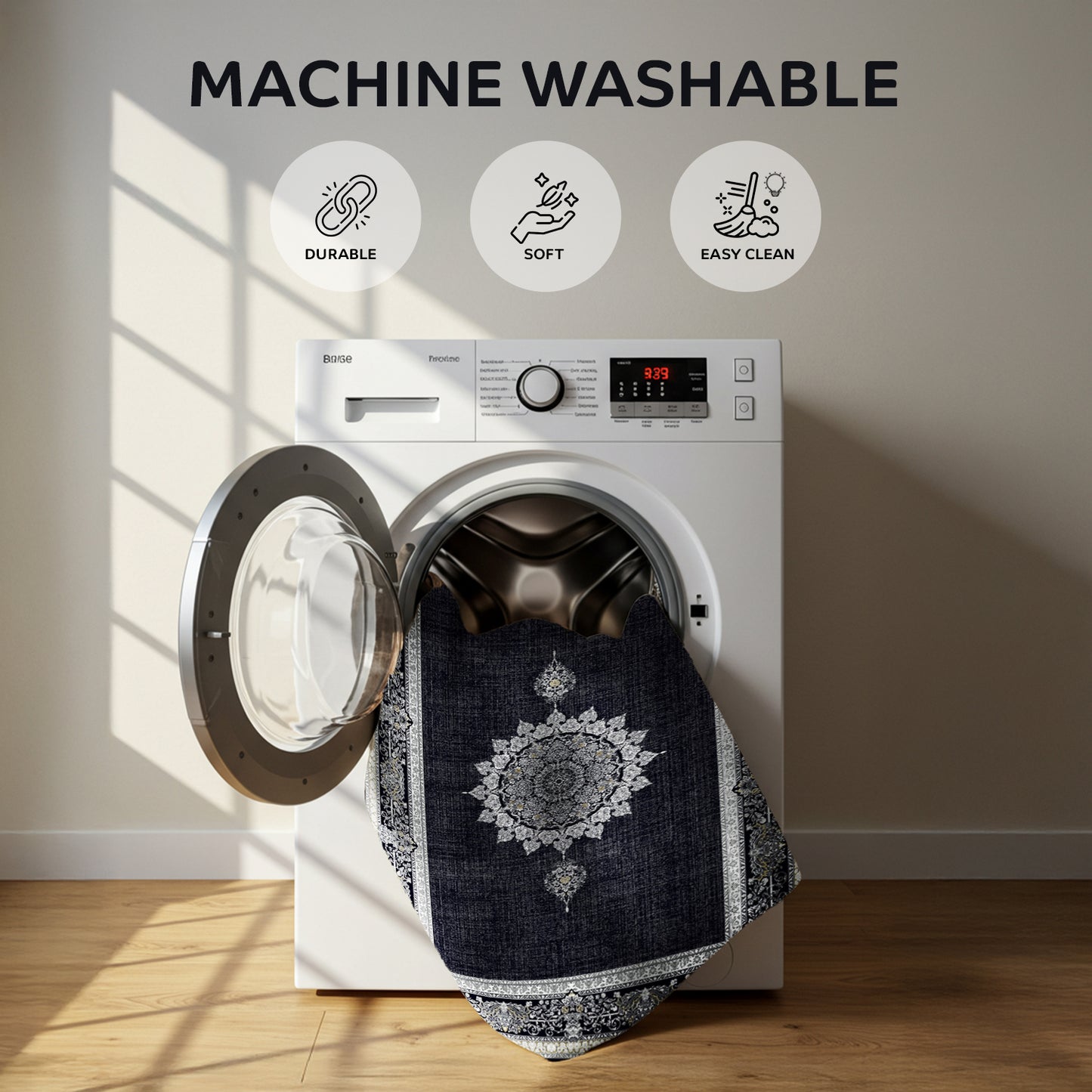 Luxury Persian Rug – Classic Navy - Art World Gallery -