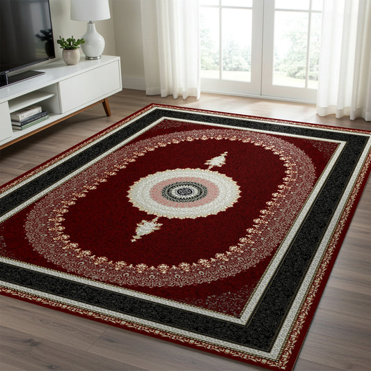 Luxury Persian Rug – Classic Red - Art World Gallery -
