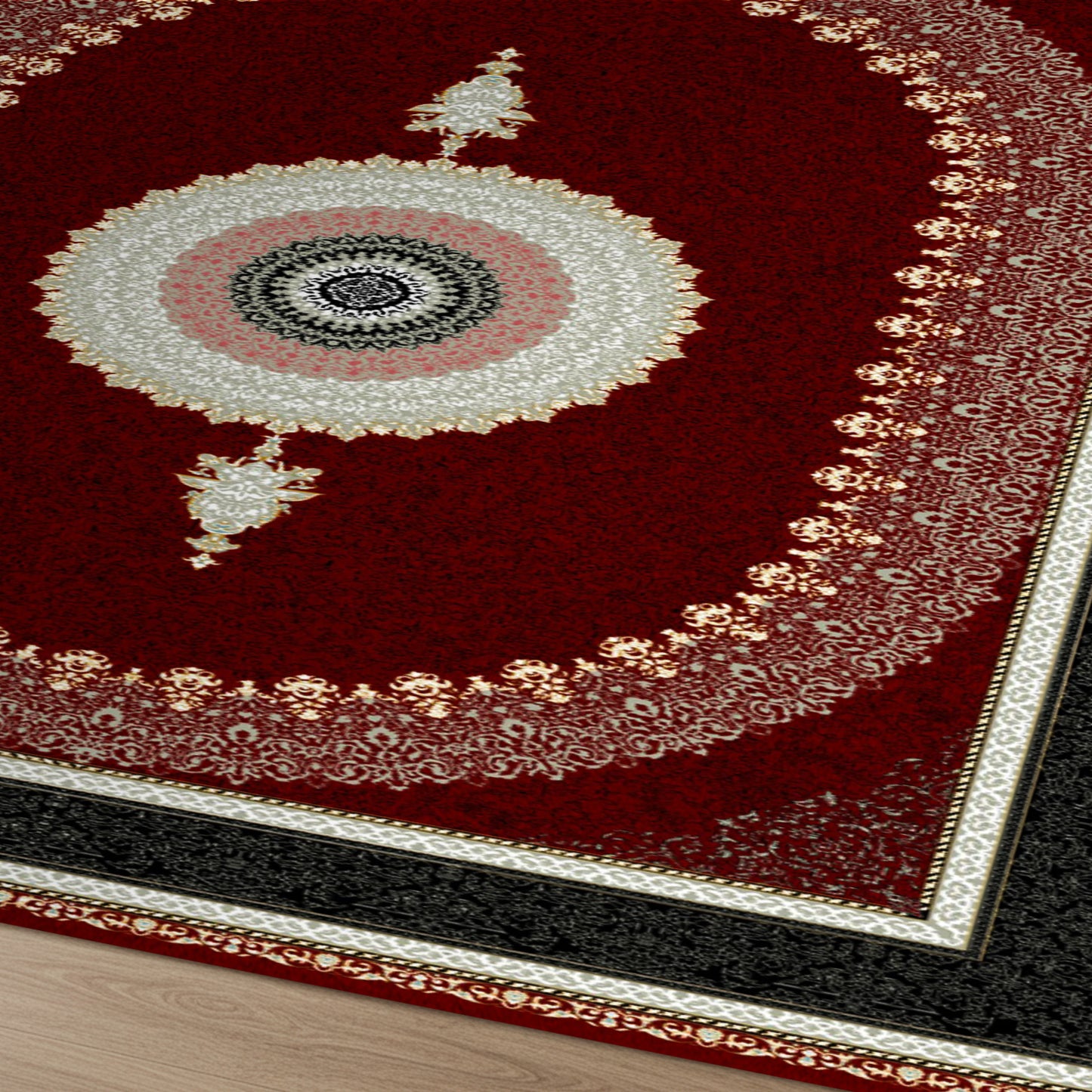 Luxury Persian Rug – Classic Red - Art World Gallery -