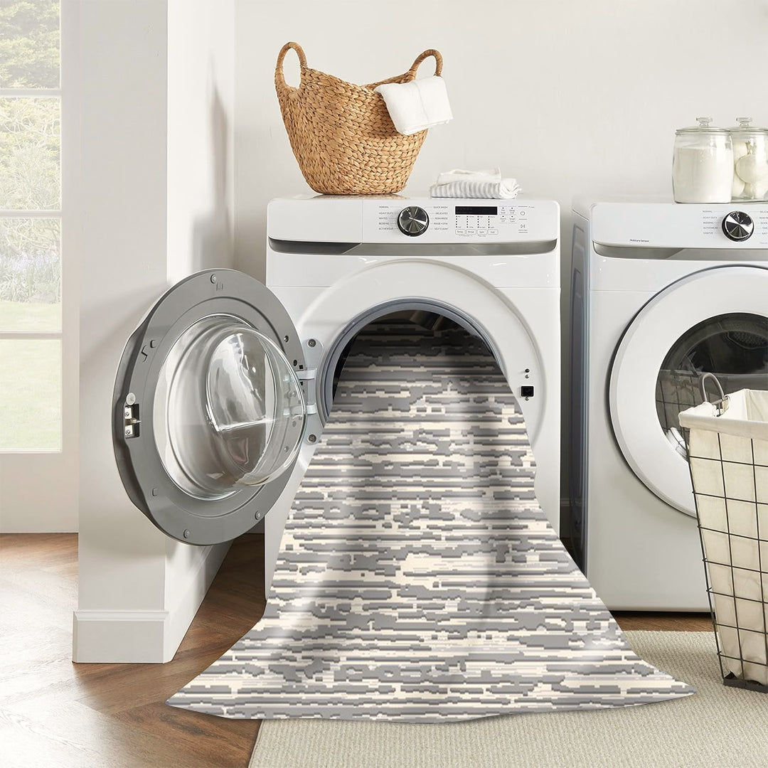 Modern Grey Runner - Art World Gallery