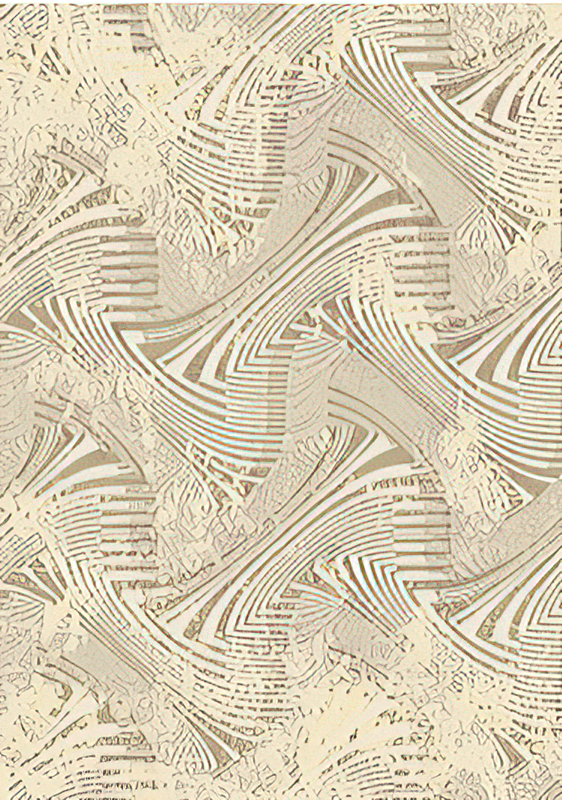 Modern Cream Rug - Art World Gallery